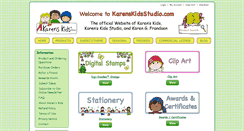 Desktop Screenshot of karenskidsstudio.com